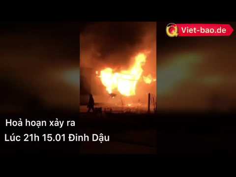 Hoả hoạn thiêu rụi Chùa Vạn Phước Greifswald CHLB Đức.