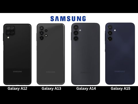 Samsung Galaxy A15 VS Galaxy A14 VS Galaxy A13 VS Galaxy A12
