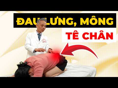Đau mông đau lưng tê chân Đừng bỏ qua trước khi quá muộn!