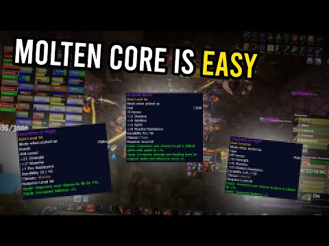 WORLD FIRST MOLTEN CORE IN HORDE HARDCORE IS HAPPENING