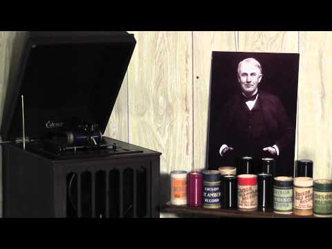 Edison blue amberol cylinder 2645 - Pick A Chicken One Step by the Jaudas Society Orchestra