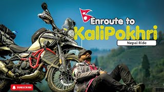 Pasupatinagar to Kalipokhri extreme offroading 🛣️ Gopro crashed 😓 #himalayan450