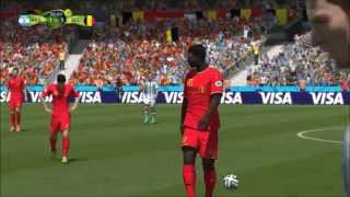 preview picture of video 'Argentina v Belgium 2014 World Cup 05/07/2014 coupe de monde'