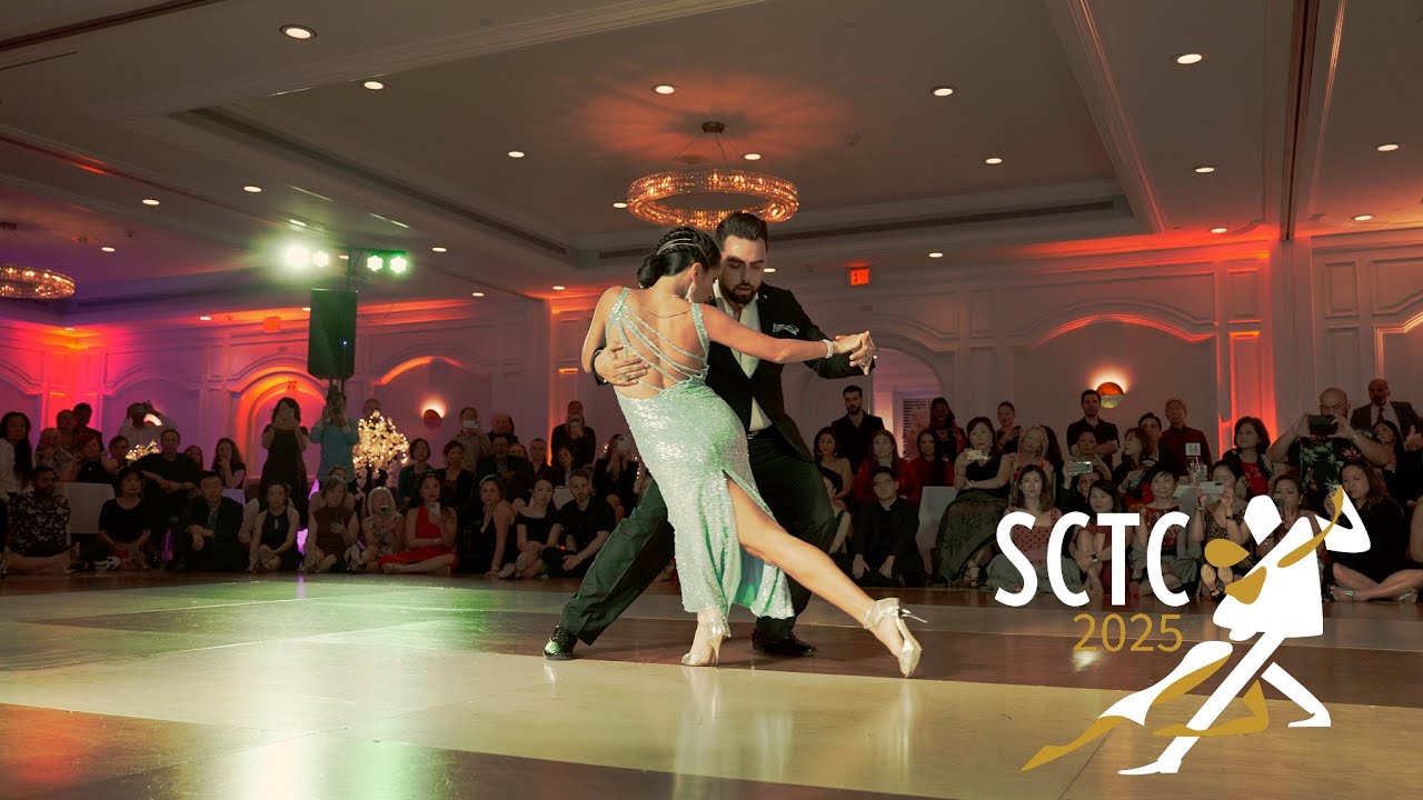 Video thumbnail for Clarisa Aragon & Jonathan Saavedra performing to "Bochinche" at the 2025 SoCal Tango Championship