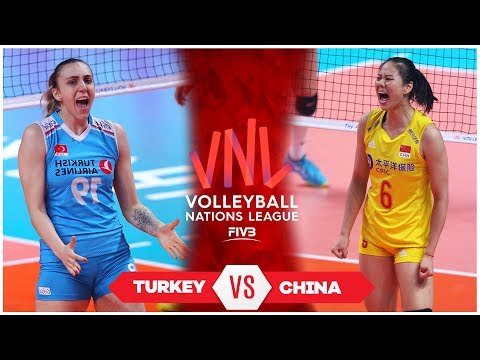 TURKEY vs. CHINA | Bronze Medal Match | Highlights | VNL 2019 (HD)