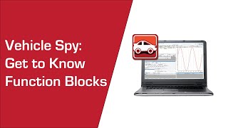 Get to know Function Blocks Expression Builder in Vehicle Spy