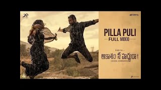 Pilla Puli Full Video Song in Hd  Aakasham Nee Had