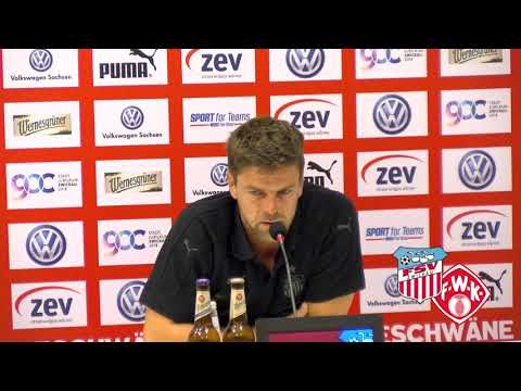 FSV TV I Pressekonferenz: FSV Zwickau - Würzburger Kickers (0:1)