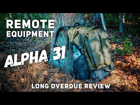 Remote Equipment Alpha 31 Backpack // Long Overdue Review of a Classic
