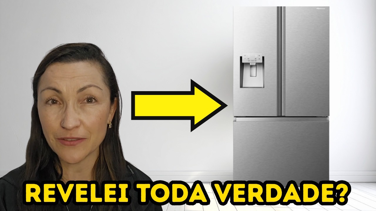 Geladeira HiSense French Door 536L RF79W  Vale Apena?