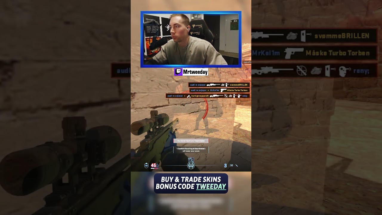 CRAZIEST TEAMKILL EVER...😂 #cs2 #counterstrike2 #csgo