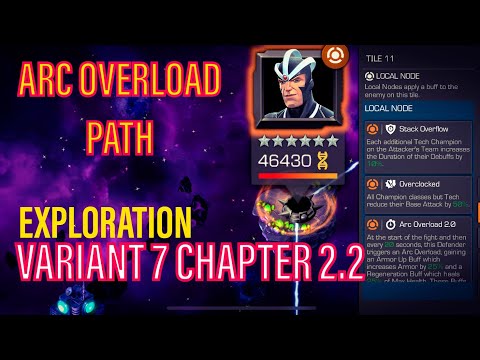 Variant 7 Chapter 2.2 Arc Overload Path | Marvel Contest Of Champions