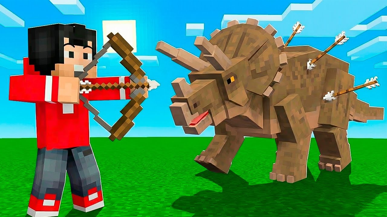 "INTENTAMOS" TAMEAR un TRIKE en MINECRAFT con 3 VIDAS 😱🔥