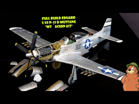 Eduard 1/48 P-51D Long Range Mustang PART III full build