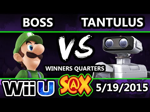 S@X - VGBC | Tantulus (WFT ROB) vs WS | Boss (Luigi) SSB4 Winners Quarters - Smash Wii U - Smash 4