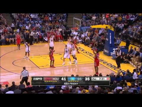 Dwight Howard vs Golden State Warriors 2013.12.13