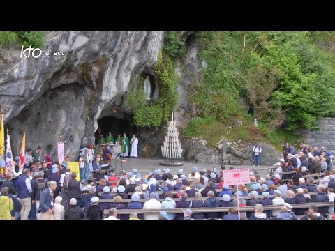 Messe de 10h à Lourdes du 23 juin 2024