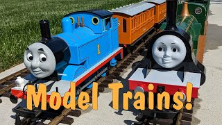 Thomas & Friends Model Train Video Featuring Thomas, Percy, Emily, James, Paxton, and Diesel