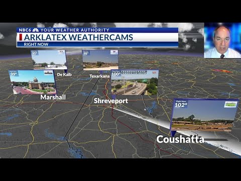 A hot & dry weekend then very little rain & heat relief next week