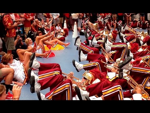 USC Trojan Marching Band in New York City's Times Square (part 3)
