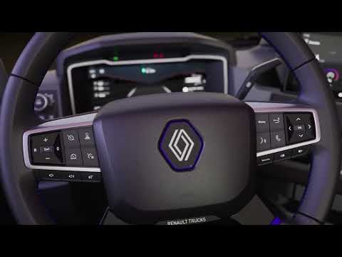 Interior design of the Renault Trucks E-Tech T 💎