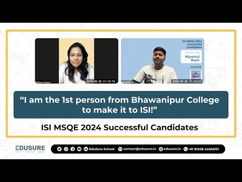 Niyamul Basir — ISI MSQE
