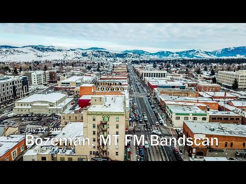 Bozeman, MT FM Bandscan