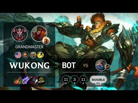 Wukong Bot vs Yasuo - NA Grandmaster Patch 10.11