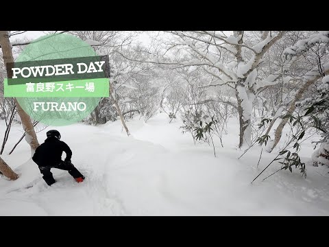 ツリーランでPOW POWしちゃいました！【富良野スキー場】2023.12.15 (4K)