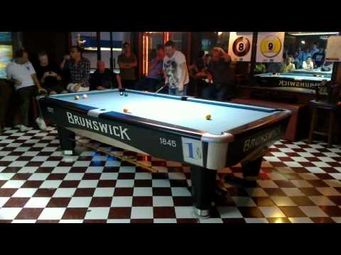 Chris Melling Vs Nitiwat at Players Pool Bar - BreakersBangkok.com (Part 1)