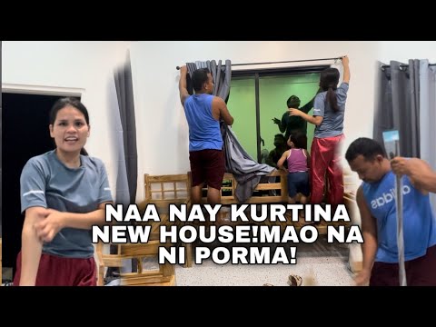 NAGTAOD NAMI KURTINA SA NEW HOUSE! Florame Boholana