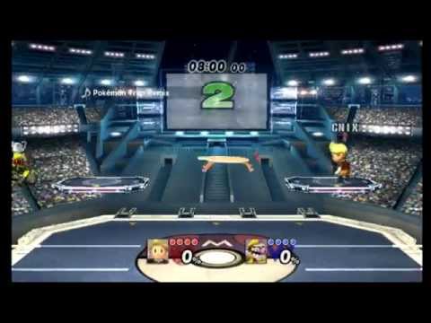 Scenic (Lucas) vs. Rees (Wario) Project M 3.5 Practice Part 1