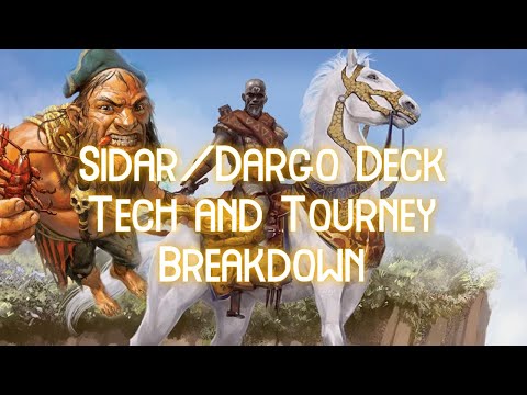 Dargo/Sidar cEDH Deck Tech and Top 4 Gameplay for CompetitiveEDH Discord Tournament!