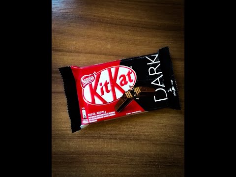 UNBOXING CHOCOLATE KIT KAT DARK #Shorts #Chocolate #Dark