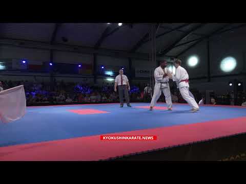 36th IKO EC, 1/8  +90 kg, Mody Sissako (France) - Andrii Mezhenskyi (Ukraine, aka)