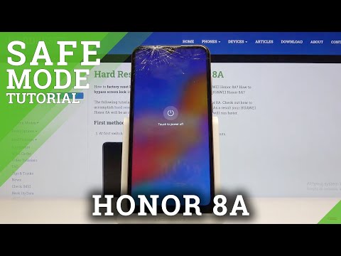How to Open Safe Mode in HUAWEI Honor 8A – Disable Third-party Apps