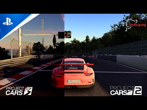 Project Cars 2 vs Project Cars 3 Nurburgring Nordschleife comparison