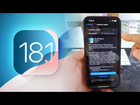 How To Update iPhone iOS to 18.1 Beta