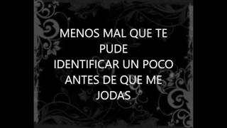 MELENDI - FLORES DE AGUA Y PLOMO (letra)