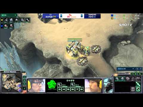 [0415] skyHigh(CJ) vs. rOrO(SAMSUNG) TvZ 6SET Akilon Wastes -Starcraft2,esportstv,SPL