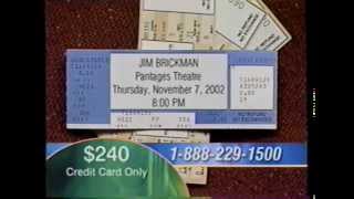 JIM BRICKMAN PBS Pledge Breaks - The Gift &amp; Starbright - 2002