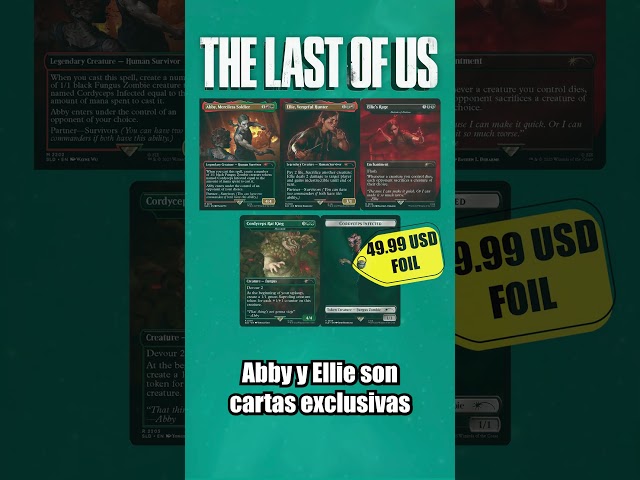 Vídeo relacionado con Magic the Gathering Secret Lair x The Last of Us Part II (sin lámina)