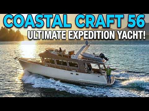 Is this the PERFECT Aluminum Expedition Yacht? | Coastal Craft 56 | Full Tour!
