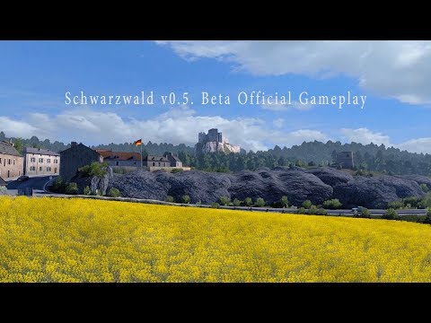 ETS 2 Schwarzwald v0.5 beta Official Gameplay