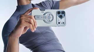 Aulumu G05 Air MagSafe Ring met Standaard en Stanleymes Zilver video