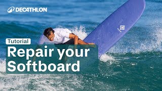 TUTORIAL - How to repair your softboard? 🏄 | Decathlon