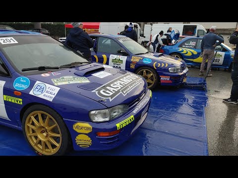 7 Lessinia Rally Historic 2025 parco assistenza 15 novembre