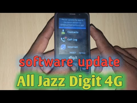 Jazz Digit 4G Please Update The App Jazz Mobile Ka Software Update Kaise Karen