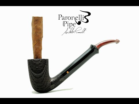Pipa Paronelli toscano Bog Oak 5000 anni fatta a mano - www.paronellipipe.com