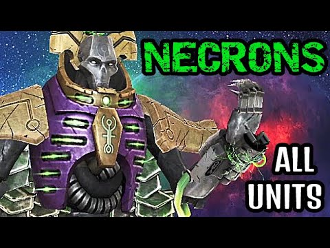 Unification Mod 2021 | New NECRONS units! - Warhammer 40K: Dawn of War Soulstorm